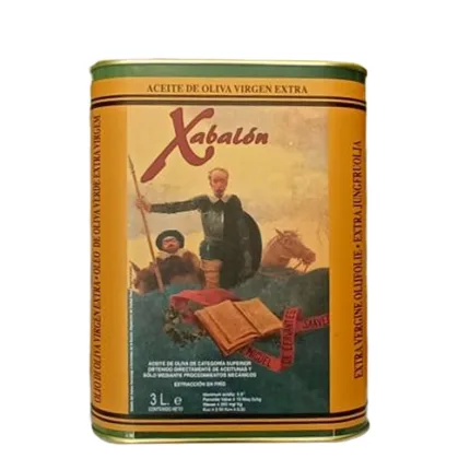 LATA 3 LITROS AOVE  XABALON (EN CAJAS 6 UNIDADES)